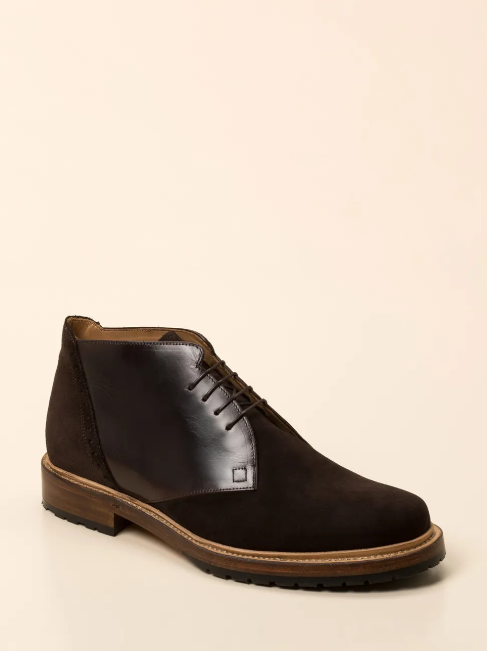 Franz Gustav – Desert Boots aus Velours- und Glattleder