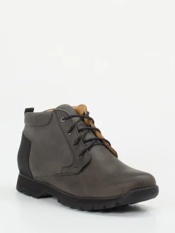 Franz Gustav – Schnürboots aus Nubukleder anthrazit
