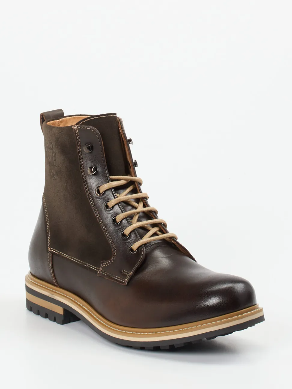 Franz Gustav – Schnürboots aus Kalbleder und Veloursleder