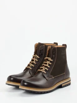 Franz Gustav – Schnürboots aus Kalbleder und Veloursleder
