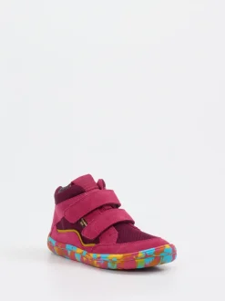 Froddo – High-Top-Sneaker aus Veloursleder pink