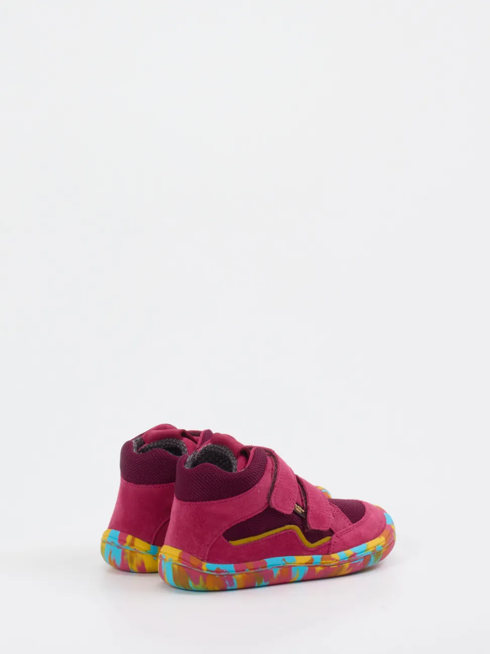 Froddo – High-Top-Sneaker aus Veloursleder pink