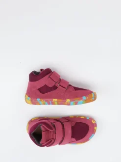 Froddo – High-Top-Sneaker aus Veloursleder pink