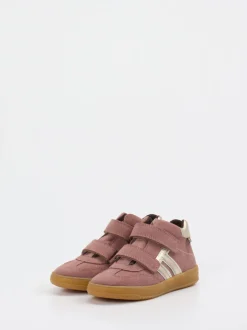 Froddo – High-Top-Sneaker aus Veloursleder altrosa