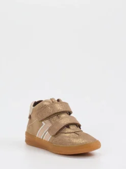 Froddo – High-Top-Sneaker aus Metallic in Gold