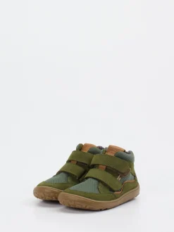 Froddo – Kinder-Boots aus Veloursleder olivgrün