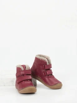 Froddo – Kinder-Klettboots aus Kalbleder bordeauxrot