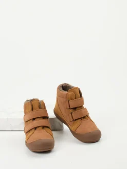 Froddo – Kinder-Klettboots aus Nubukleder cognacbraun