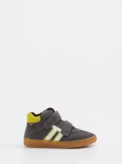 Froddo – Kinder-Mid-Top-Sneaker aus Veloursleder grau