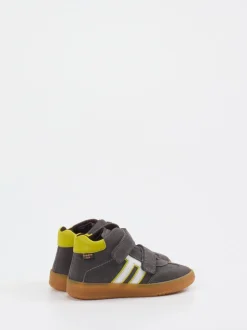 Froddo – Kinder-Mid-Top-Sneaker aus Veloursleder grau