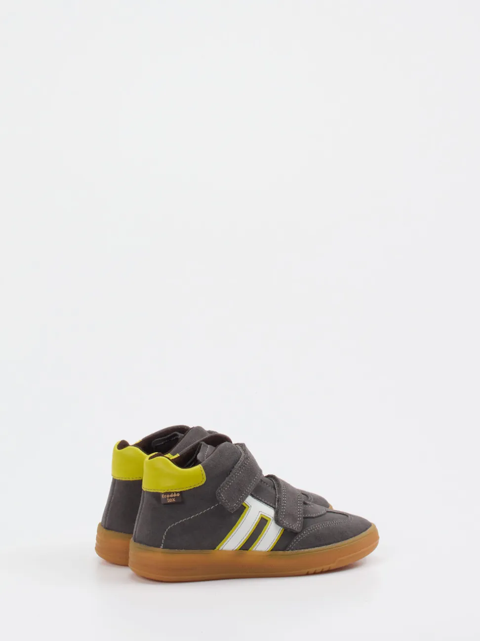 Froddo – Kinder-Mid-Top-Sneaker aus Veloursleder grau