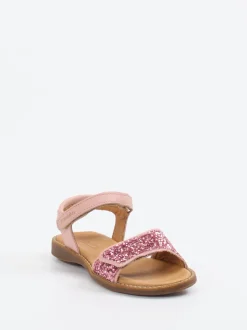 Froddo – Kindersandale aus Metallicleder rosa