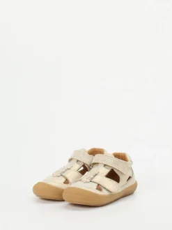 Froddo – Kindersandalen aus geprägtem Leder gold