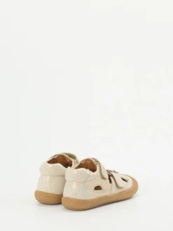 Froddo – Kindersandalen aus geprägtem Leder gold