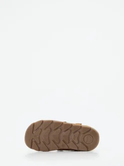 Froddo – Kinderstiefeletten aus Veloursleder cognacbraun