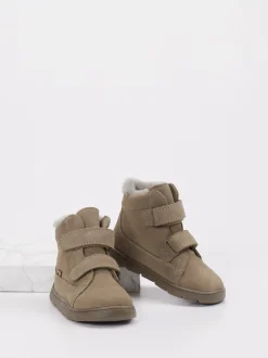 Froddo – Kinder-Winterboots aus Veloursleder taupe