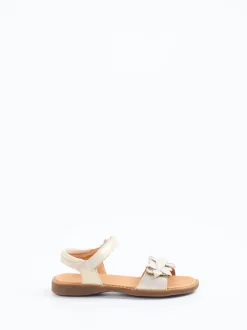 Froddo – Klettsandale aus Metallicleder champagner