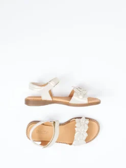 Froddo – Klettsandale aus Metallicleder champagner