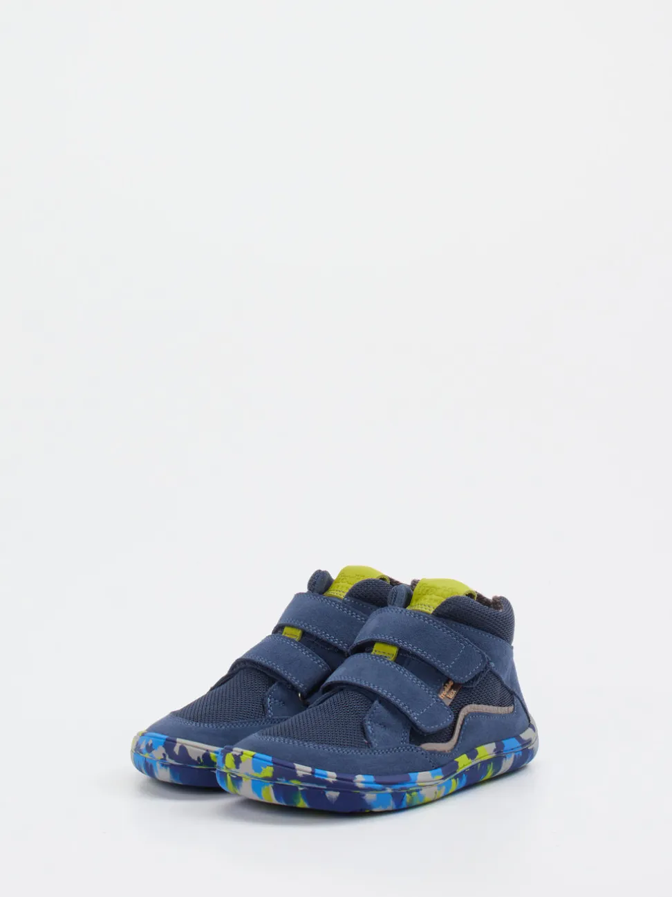 Froddo – Klett-Sneaker aus Veloursleder blau