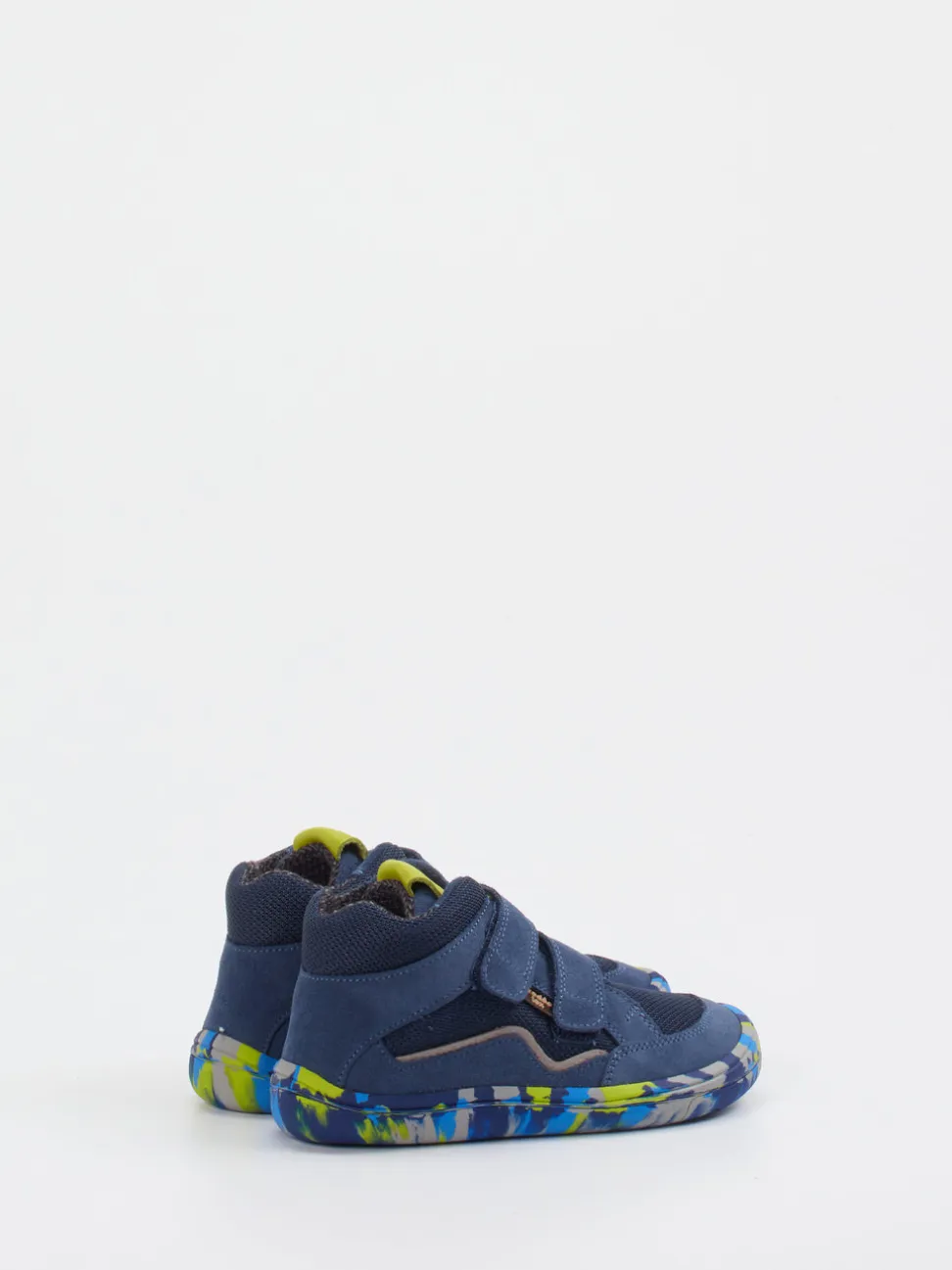 Froddo – Klett-Sneaker aus Veloursleder blau