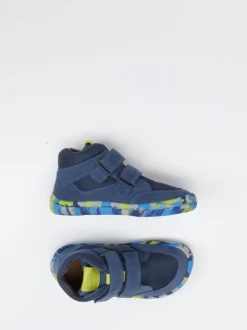 Froddo – Klett-Sneaker aus Veloursleder blau