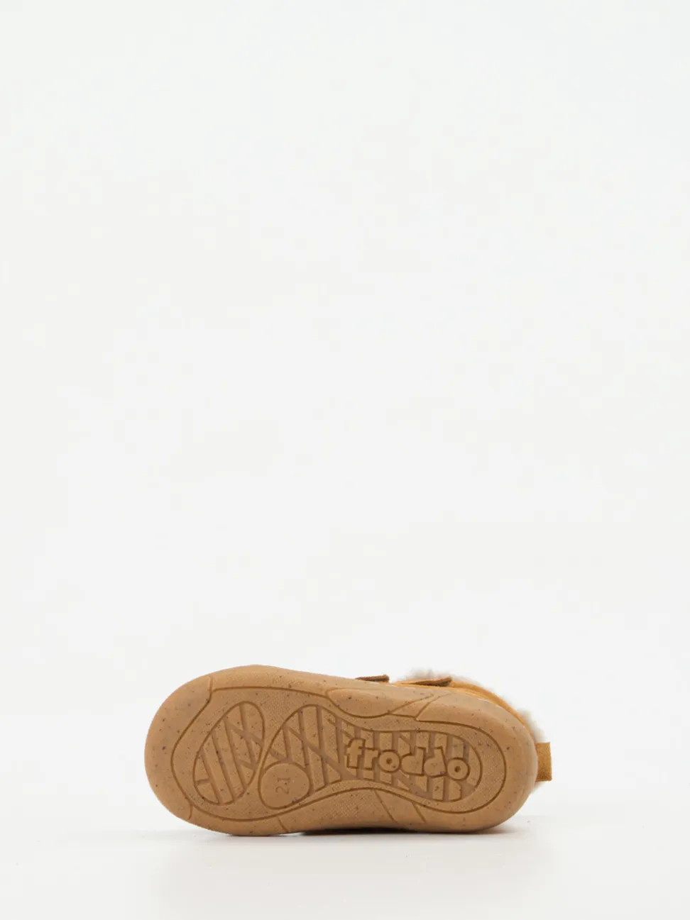 Froddo – Lauflernboots aus Veloursleder cognac