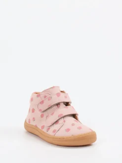 Froddo – Lauflernschuhe aus Veloursleder rosa