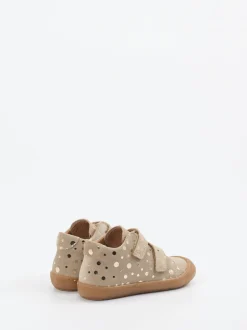 Froddo – Lauflernschuhe aus Veloursleder sandbeige