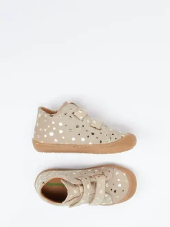Froddo – Lauflernschuhe aus Veloursleder sandbeige