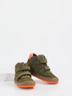 Froddo – Lauflernschuhe aus Nubukleder Olivgrün