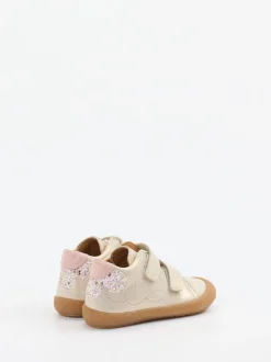 Froddo – Lauflernschuhe aus Metallicleder champagner