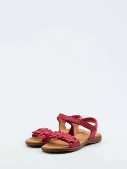 Froddo – Mädchensandalen aus Kalbleder kirschrot