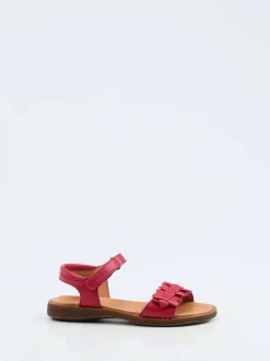 Froddo – Mädchensandalen aus Kalbleder kirschrot