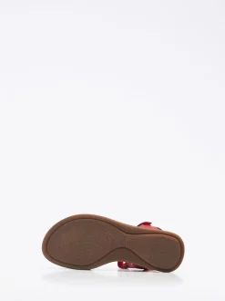 Froddo – Mädchensandalen aus Kalbleder kirschrot