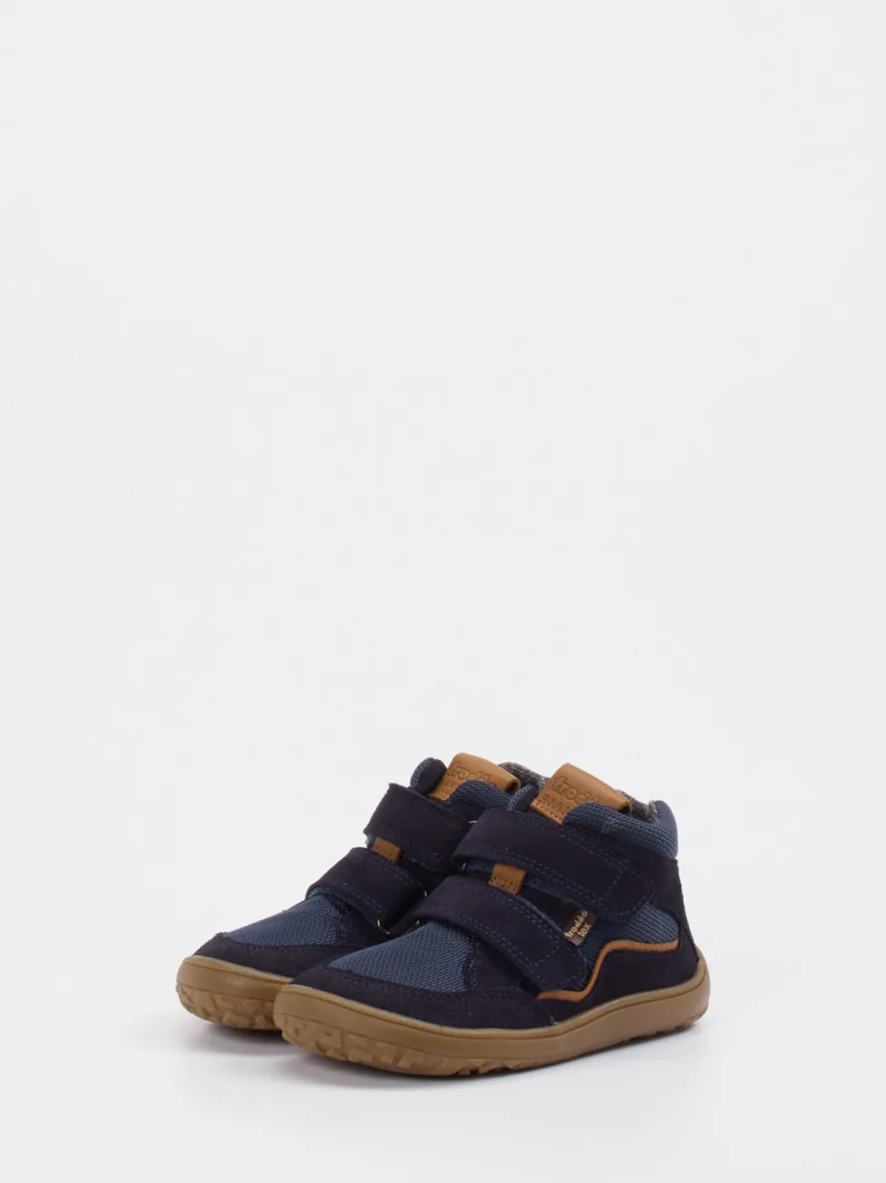 Froddo – Mid-Cut Sneaker aus Veloursleder dunkelblau