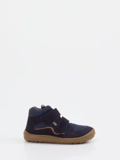 Froddo – Mid-Cut Sneaker aus Veloursleder dunkelblau