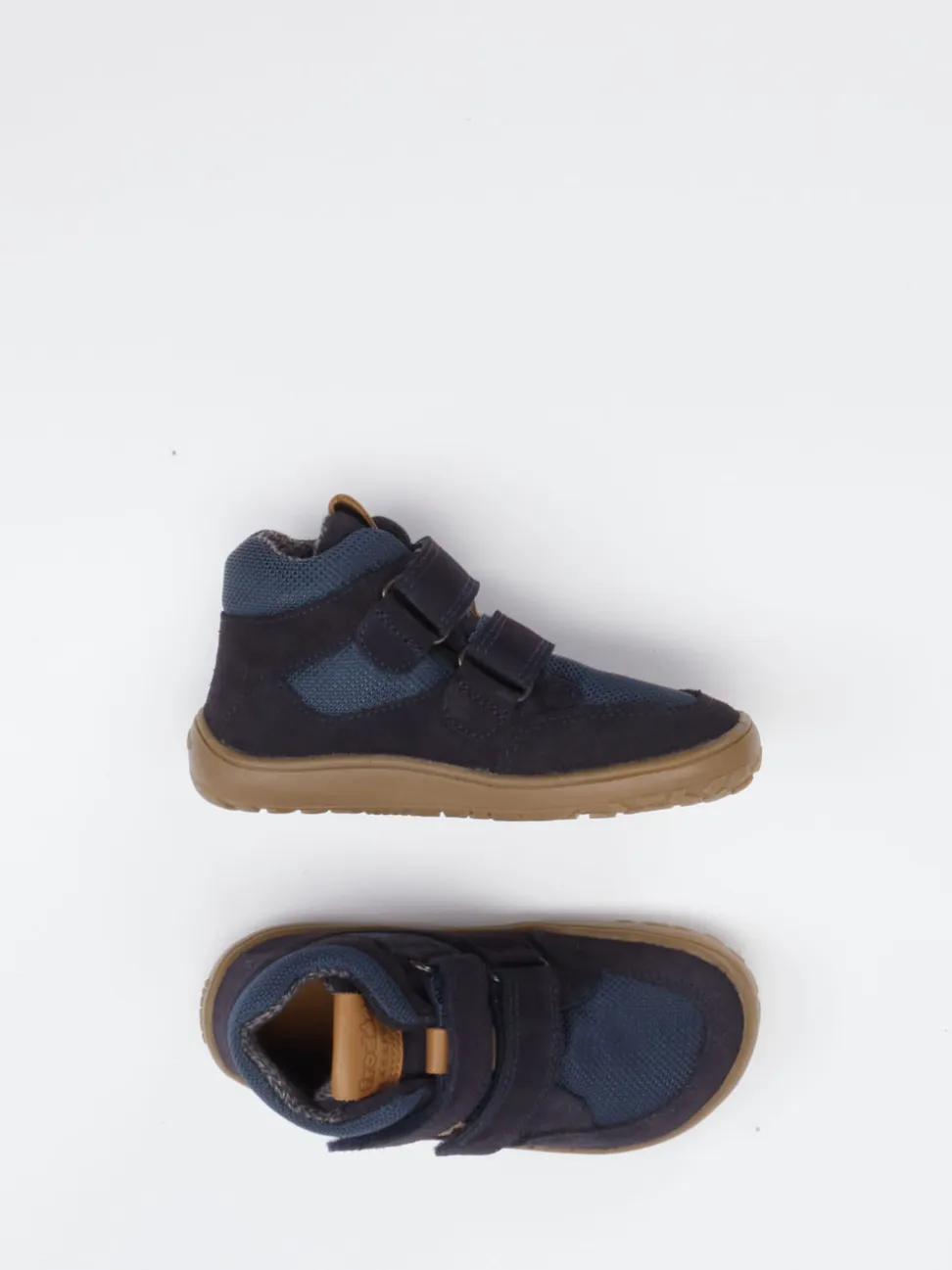 Froddo – Mid-Cut Sneaker aus Veloursleder dunkelblau