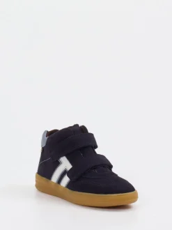 Froddo – Mid-Top Sneaker aus Veloursleder Dunkelblau