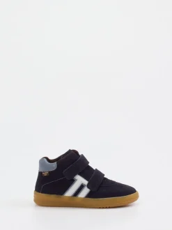 Froddo – Mid-Top Sneaker aus Veloursleder Dunkelblau