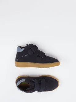 Froddo – Mid-Top Sneaker aus Veloursleder Dunkelblau