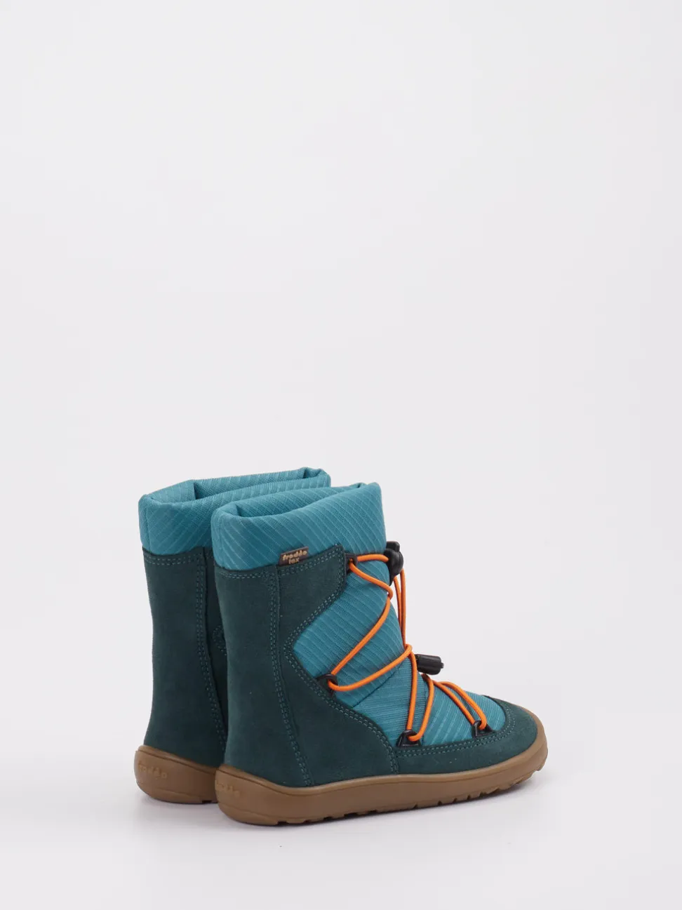 Froddo – Outdoor-Boot aus Veloursleder Petrolblau