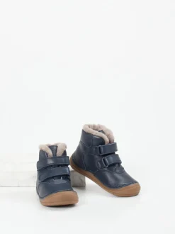 Froddo – Winter-Boots aus Kalbleder Dunkelblau