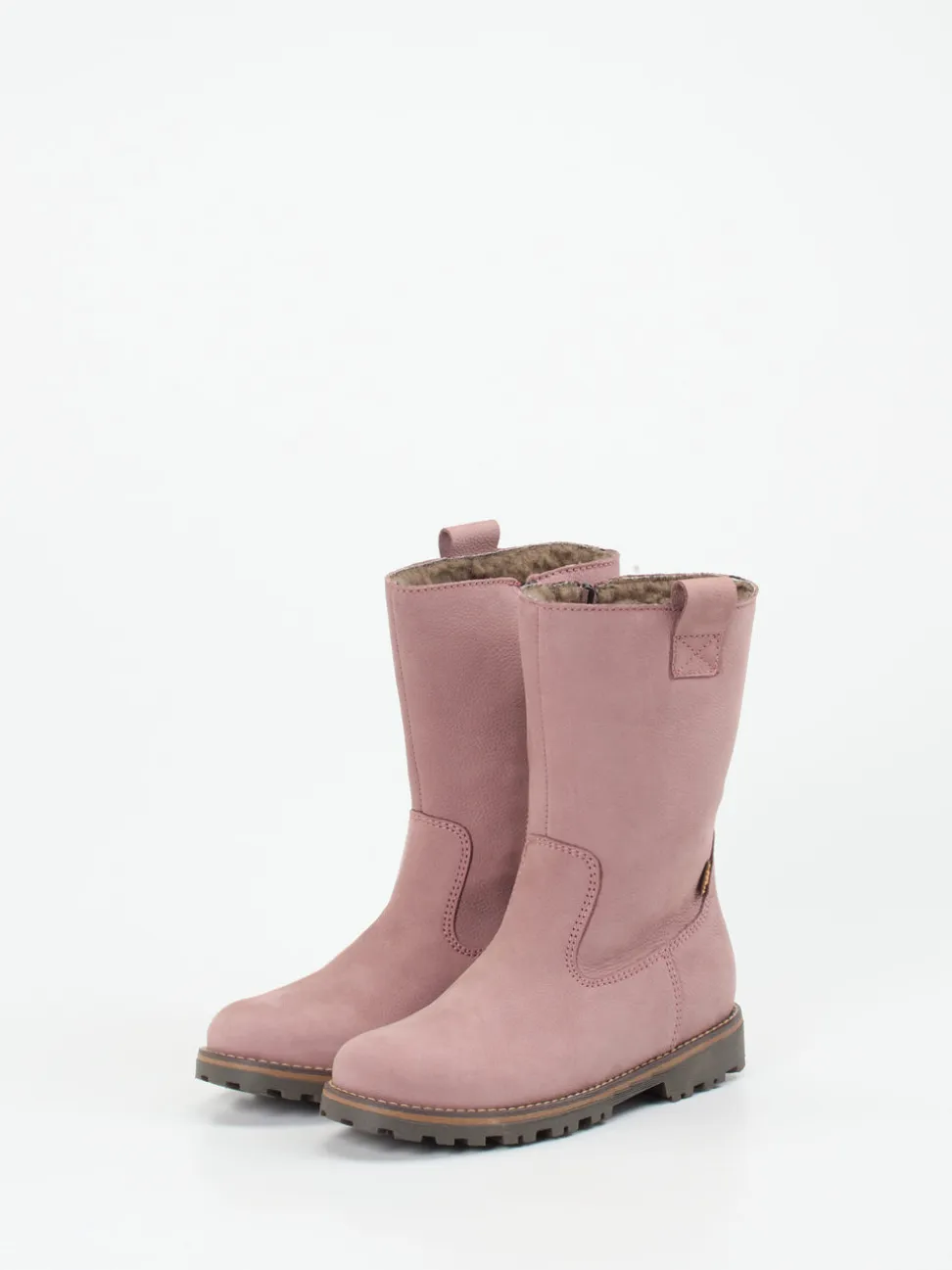 Froddo – Winterboots aus Nubukleder in Altrosa