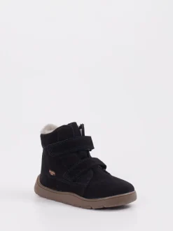 Froddo – Winterboots aus Veloursleder tiefschwarz