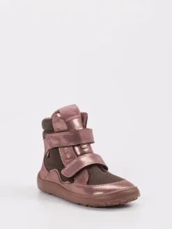 Froddo – Winterstiefel aus geprägtem Leder rosé