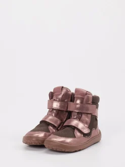 Froddo – Winterstiefel aus geprägtem Leder rosé