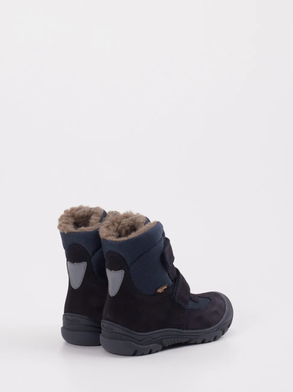 Froddo – Winterstiefel aus Veloursleder blau