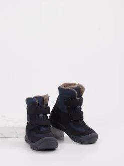 Froddo – Winterstiefel aus Veloursleder blau