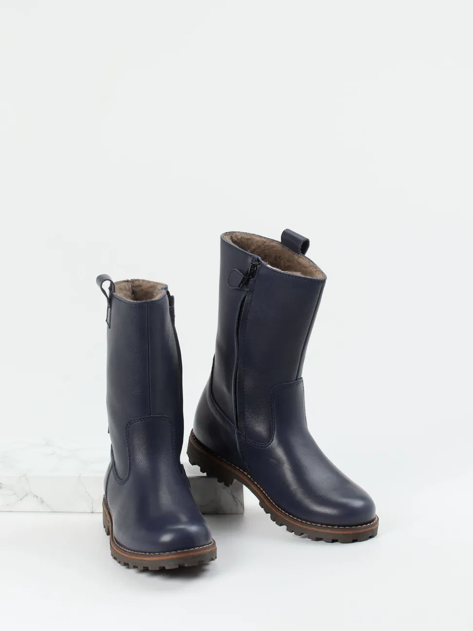 Froddo – Winterstiefel aus Kalbleder Dunkelblau