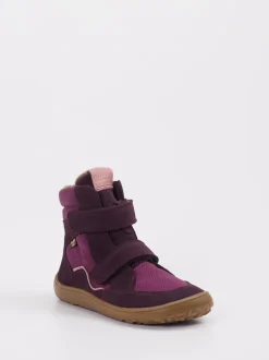 Froddo – Winterstiefel aus Veloursleder Pflaume